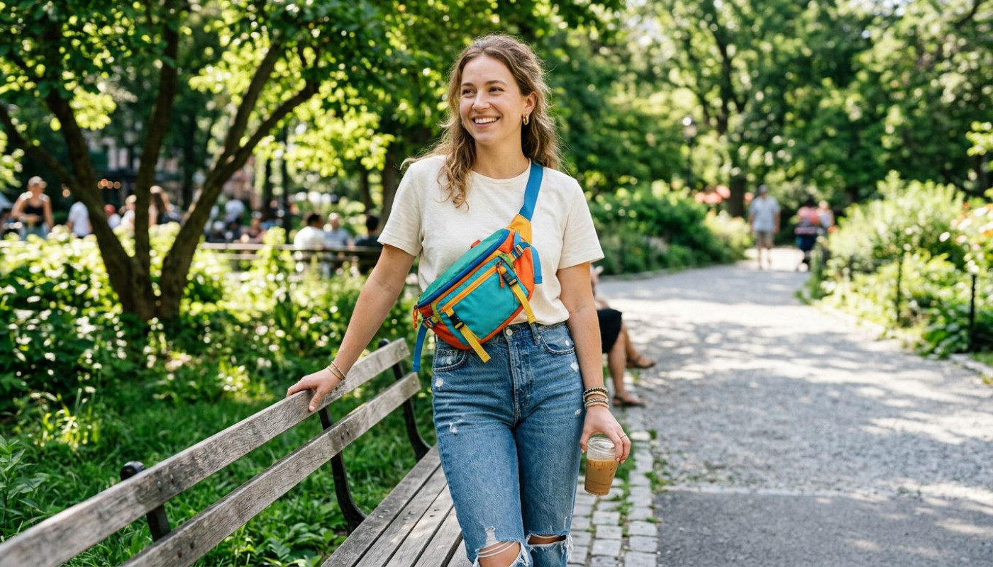 Autres - Comment le sac banane lie l’utile à l’agréable ?